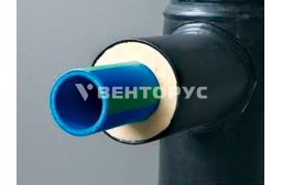 Aquatherm Тройник предизолированный blue pipe TI 160/40/160 мм