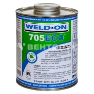 Weld-On Клей для PVC-U 705 ECO, 237 ml