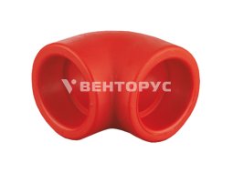 Aquatherm Угольник Firestop Red pipe 90 гр.