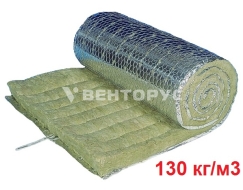 Прошивной мат Paroc Wired Mat 130 AluCoat 1000x3500x80 мм