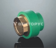 Переходник Aquatherm Fusiotherm green pipe с вн. резьбой и шестигранником