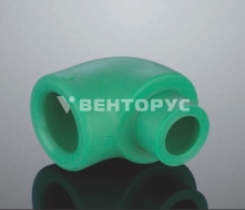 Угольник Aquatherm Fusiotherm green pipe 90° вн/нар