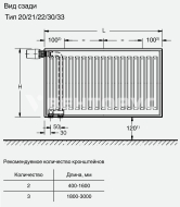 Радиатор Buderus Logatrend VK-Profil тип 21