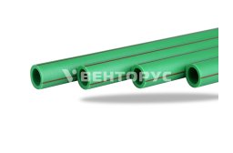 70708 Aquatherm Труба Fusiotherm Faser green pipe SDR 7,4 MF 20x2,8  мм