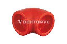 Aquatherm Угольник Firestop Red pipe 90 гр.