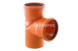 RTP Beta Orange Тройник наружной канализации 87° 200x160X200