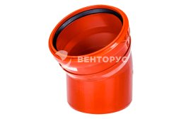 RTP Beta Orange Отвод наружной канализации 30° 160 мм