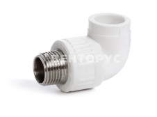 Fusitek Угольник комбинированный PP-R 25x1/2" НР