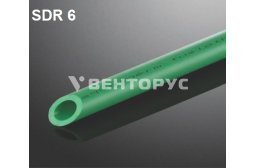 Aquatherm Труба Fusiotherm green pipe SDR 6 S 25x4,2 мм, 4 м, зеленая