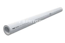 TEBO Труба PP-R/AL/PP-R SDR 6 армированная PN25 90x15,0 мм, 4 м, белая