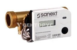 Теплосчетчик ультразвуковой SANEXT Mono M-Bus Dy 15 мм, 0,6 м3/ч, обратный