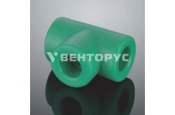 13588 Aquatherm Тройник Fusiotherm green pipe 110x75x110  мм