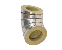 Отвод кашированный 90° XOTPIPE SP-100 L-90 Alu
