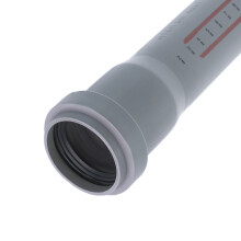 Ostendorf HT Труба канализационная HTEM 32x1,8x2000 мм, серая