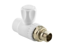 RTP Alpha Кран шаровой для радиатора PP-R 20х1/2" прямой