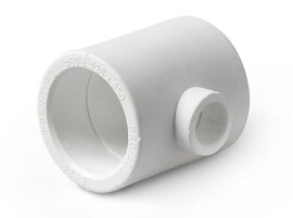 Pro Aqua PP-R Тройник переходной 90x40x90 белый