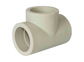 RTP Alpha Тройник PP-R 40 серый
