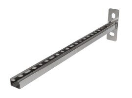 Fachmann Консоль монтажная 21-50x125x6-600 мм, г.ц.