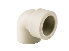 RTP Alpha Угольник переходной PP-R 90° 25x32 В-В серый
