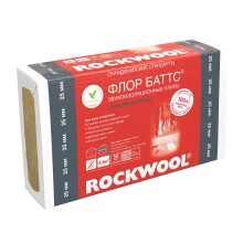 Плита ROCKWOOL ФЛОР БАТТС 1000x600x50 мм