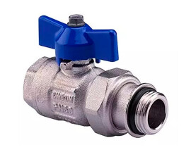Neptun IWS Шаровой кран 1", синий
