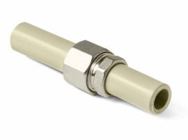 Pro Aqua PP-R Соединение разъемное комбинированное 32x1.1/4" серое