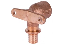 Rehau Угольник настенный с внутренней резьбой RAUTITAN 20-Rp 3/4" RX+, бронза