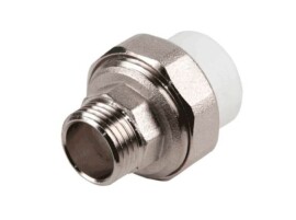 RTP Alpha Муфта комбинированная разъемная PP-R 90х3" НР