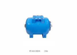 Valfex Гидроаккумулятор горизонтальный AO 24 л. 1" НР синий