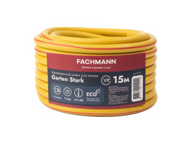 Fachmann Garten Шланг поливочный Stark ПВХ 1/2"(12,5x1,9 мм) бухта 15 м.