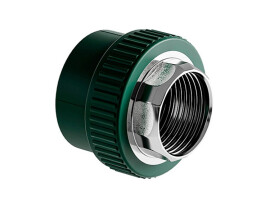 SLT BLOCKFIRE GREEN Муфта комбинированная PP-R ВР 40×1.1/4" под ключ
