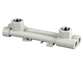 TEBO Комплект универсальный настенный 20x1/2"  вн.р. серый