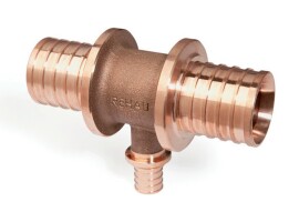 Rehau Тройник RAUTITAN 50-20-50 RX, бронза