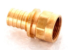 Rehau Переходник с внутренней резьбой RAUTITAN 16-Rp 1/2" MX, латунь