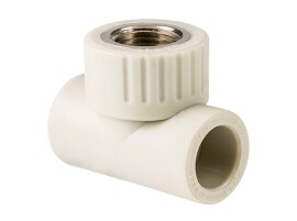 RTP Alpha Тройник комбинированный PP-R 25х1/2" ВР серый