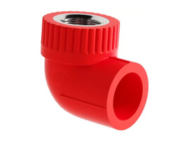 SLT BLOCKFIRE RED Отвод комбинированный PP-R ВР 32×1/2"