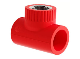 SLT BLOCKFIRE RED Тройник комбинированный PP-R ВР 32×1/2"