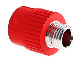 SLT BLOCKFIRE RED Муфта комбинированная PP-R НР 25×3/4"