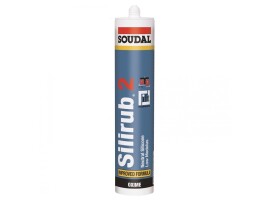 Soudal Герметик силиконовый нейтральный SILIRUB 2 F серый 300 мл