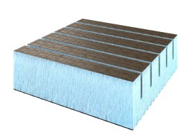 Ruspanel Панель теплоизоляционная XPS RPG Real поперечная 2500x600x30 mm #2 двухсторонняя