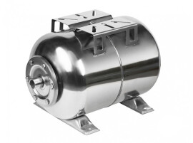 UNIPUMP Гидроаккумулятор 24л, (гор.), нерж. сталь, мембрана EPDM