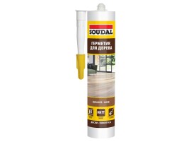 Soudal Паркетный акриловый герметик под вишню 280 мл