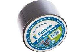 05156 Folsen Лента гидроизоляционная PVC 48 мм x 30 м, серая