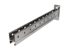 Fachmann Консоль монтажная 62-50x125x8-400 мм, г.ц.
