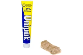 Комплект №2 UNIPAK (паста в тюбике 75 г.+лён 13 г.)
