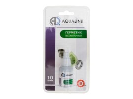 AQUALINK Анаэробный клей-герметик Высокопрочный 10 г. в блистере