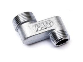 FAR Эксцентрический фитинг НР-НР 3/4"x1/2" 30 мм, хром