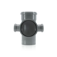 Ostendorf HT Крестовина двухплоскостная HTEDLR 87° DN 110x50x50 угловая, пятерник