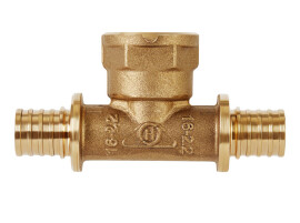 Hoobs Тройник аксиальный ВР 25хG3/4"x25