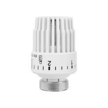 Hoobs Головка термостатическая, газо-жидкостная, M30X1,5; 5-28°C, белая